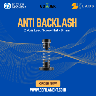 ZKLabs POM Anti Backlash Z Axis Lead Screw Nut 8 mm